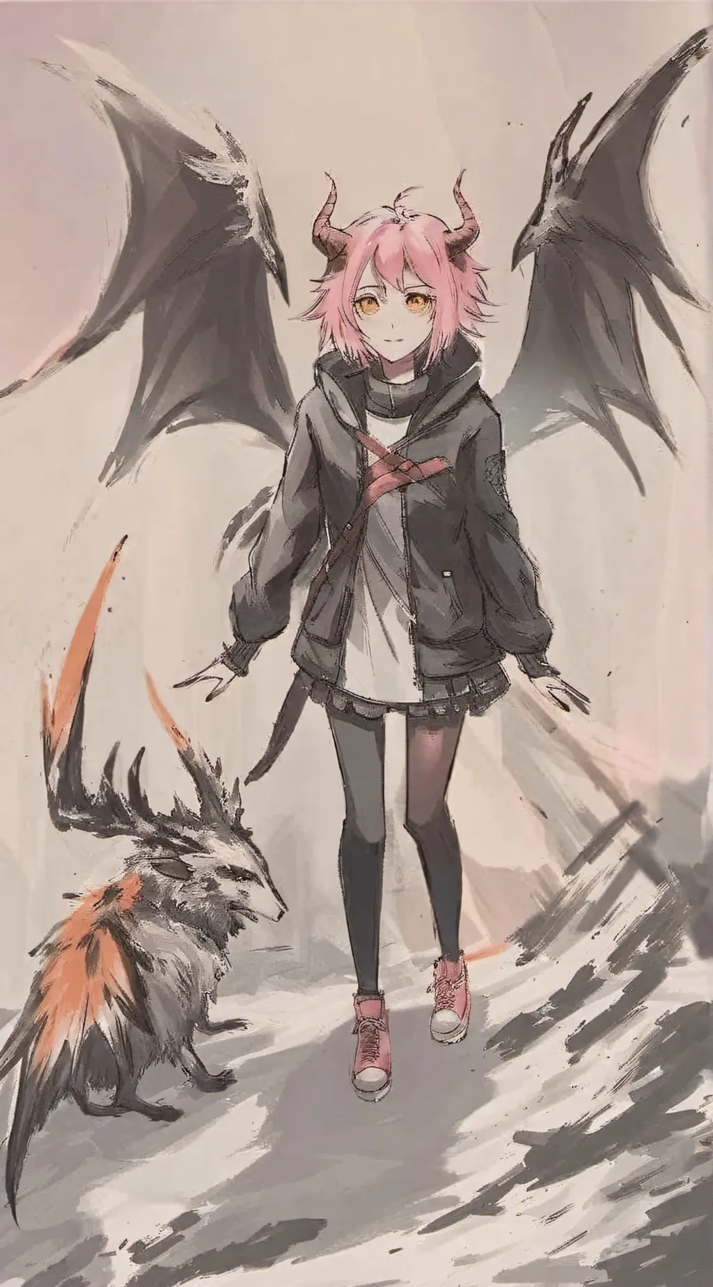 ai character: Nanume Illuleyuu background