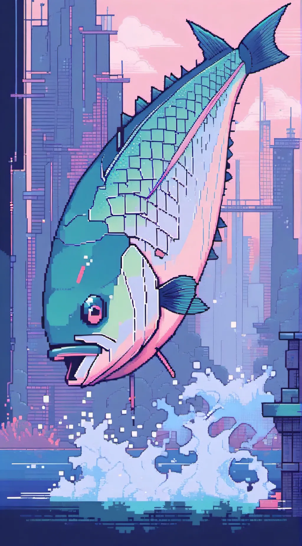 ai character: ꧁_🐟𝓕𝓲𝓷𝓷🐟_꧂ background