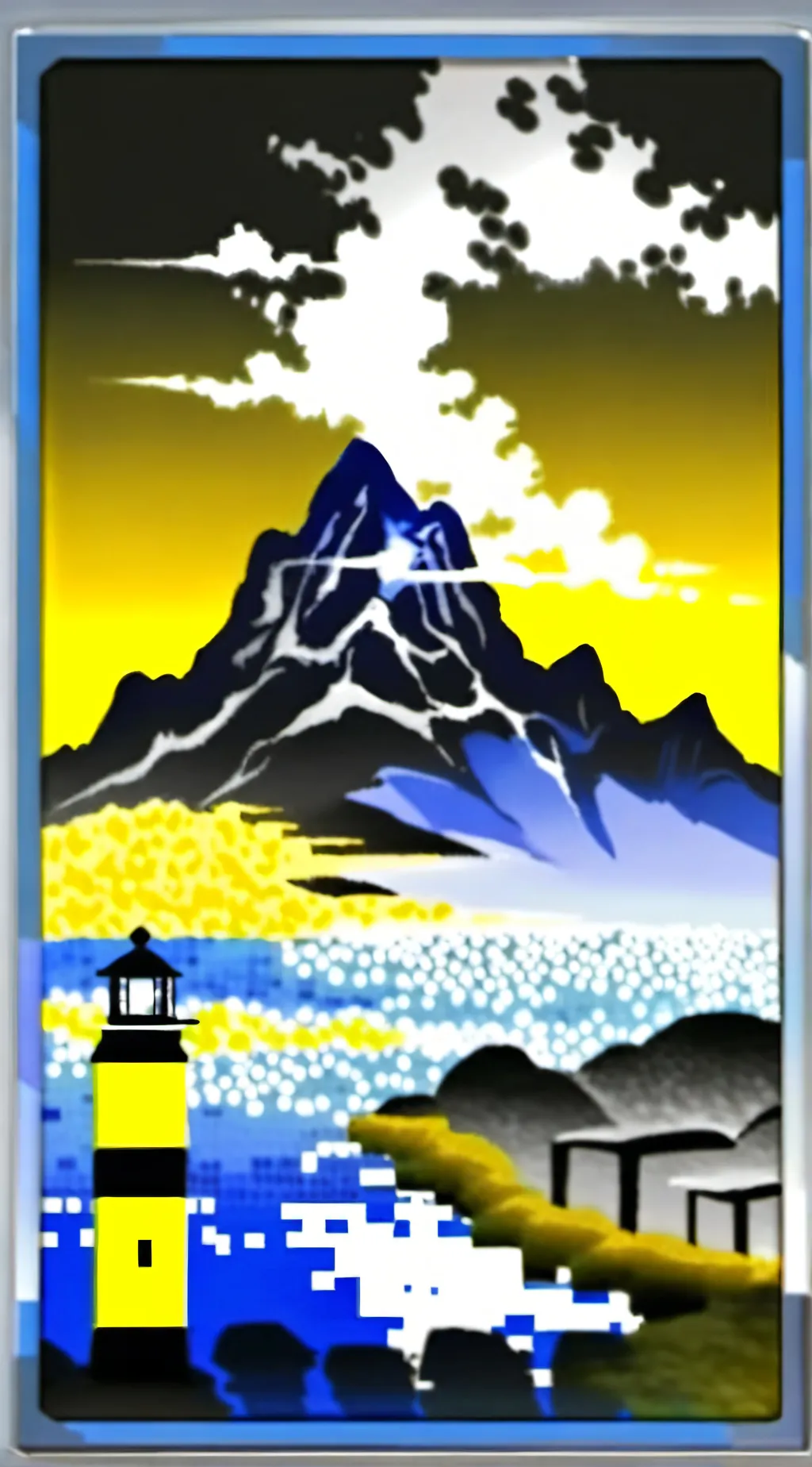 ai character: Bill Cipher background