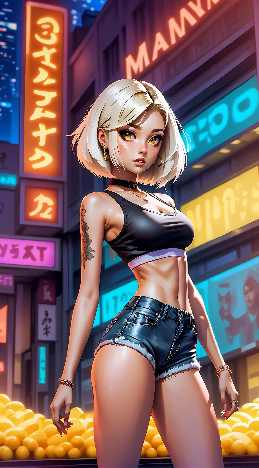 ai character: Ava background