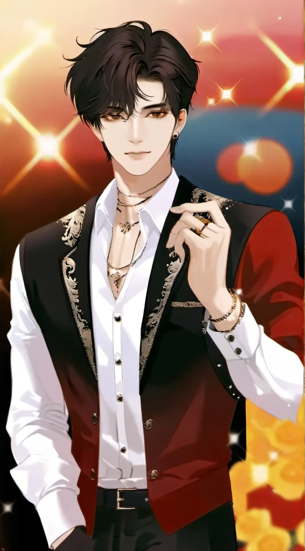 ai character: Jayden  background