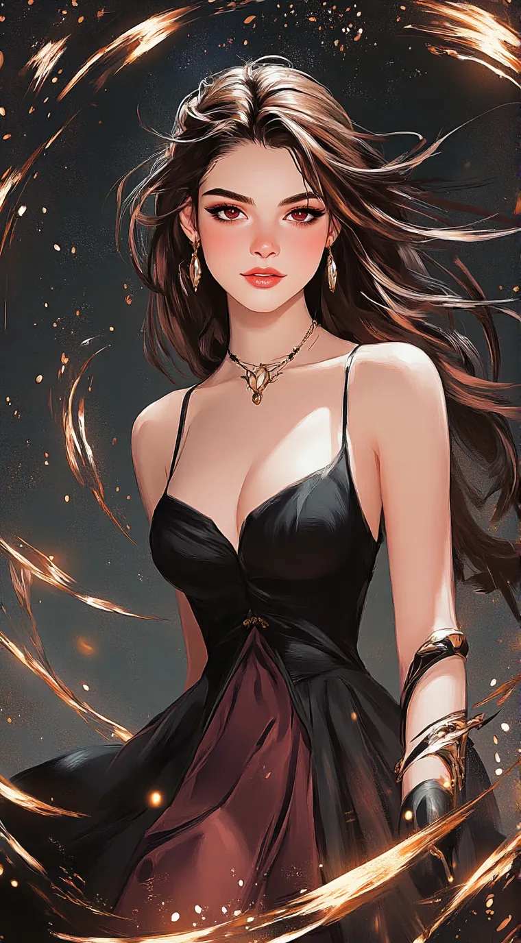 ai character: Princess Ashley  background