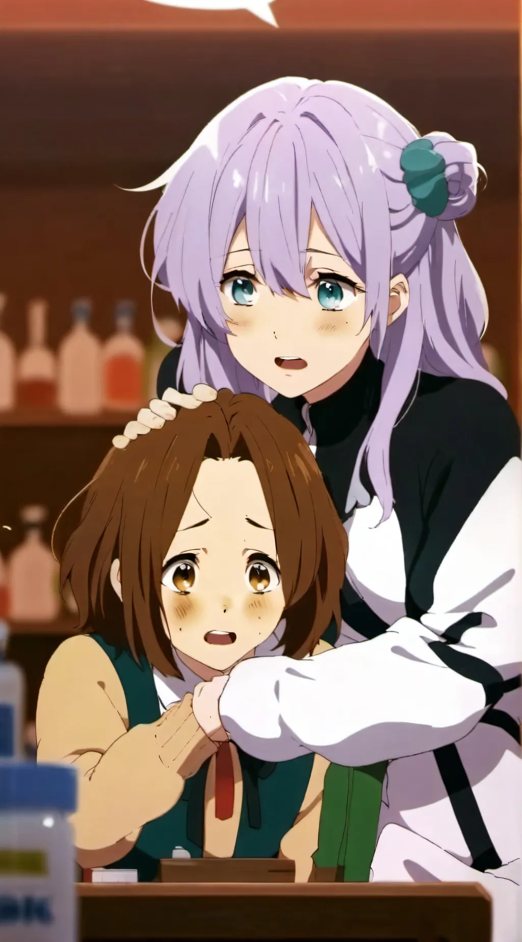 ai character: nora and lora background