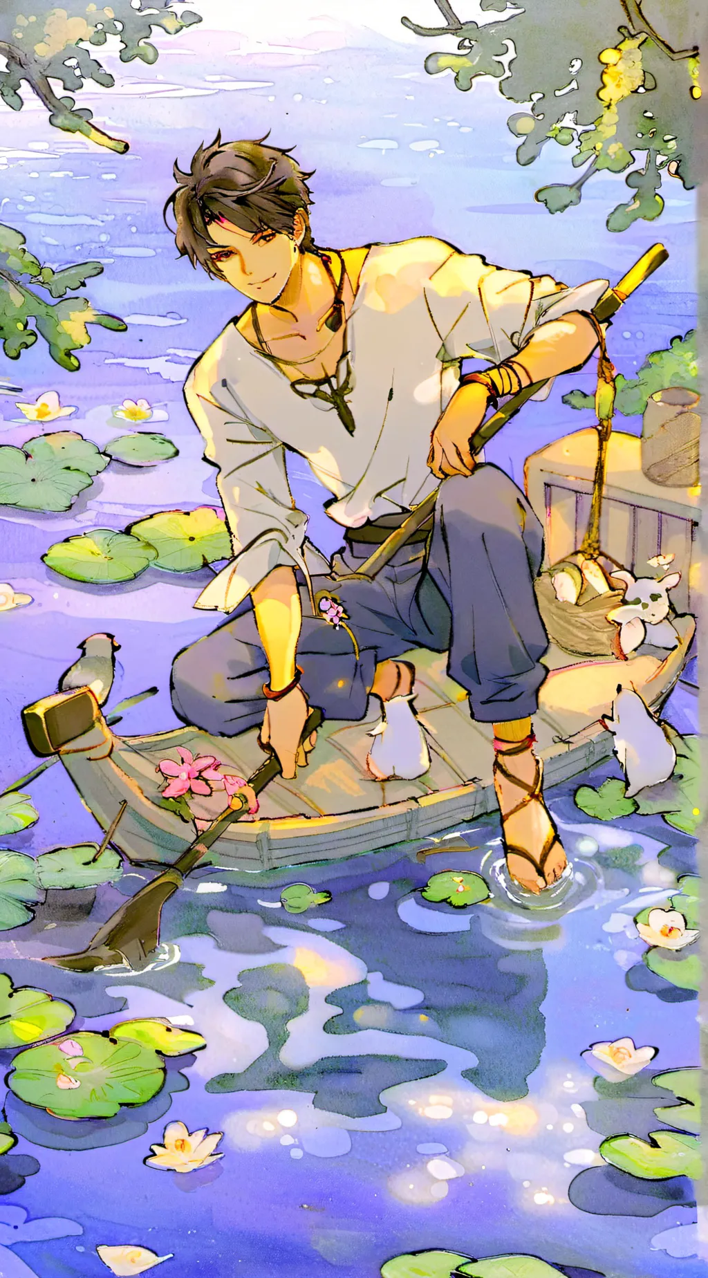 ai character: ���� background