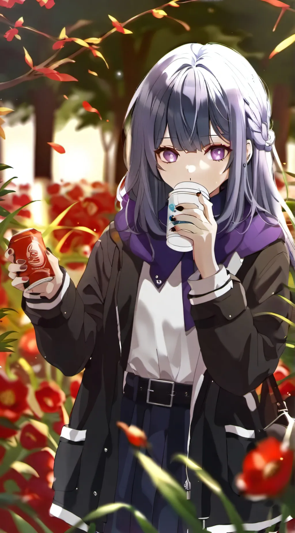 ai character: ruby  background