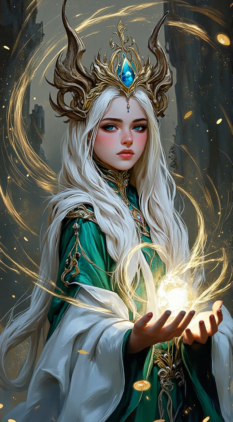 ai character: Elora background