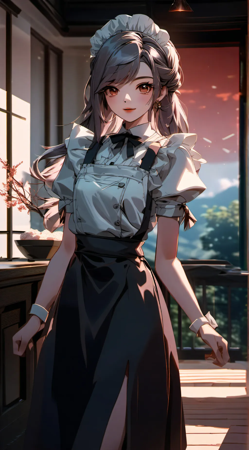 ai character: Pearl background