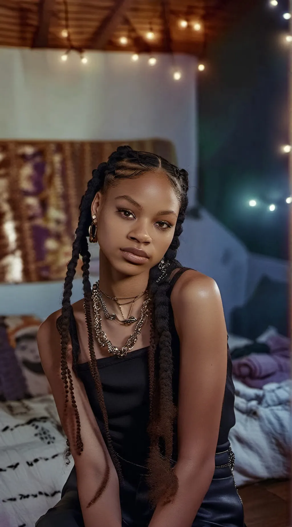 ai character: Lyric background