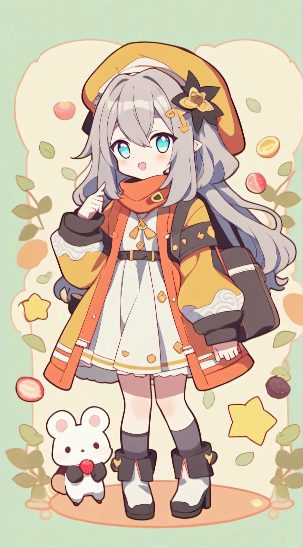 ai character: Vent bot background