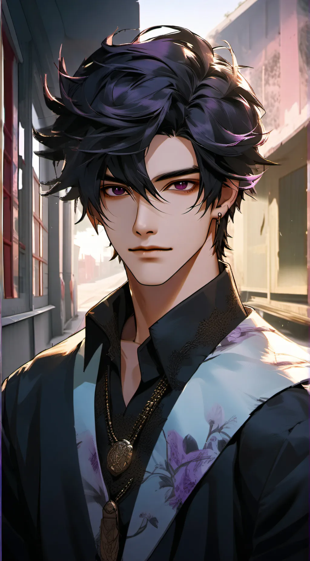 ai character: grell  background