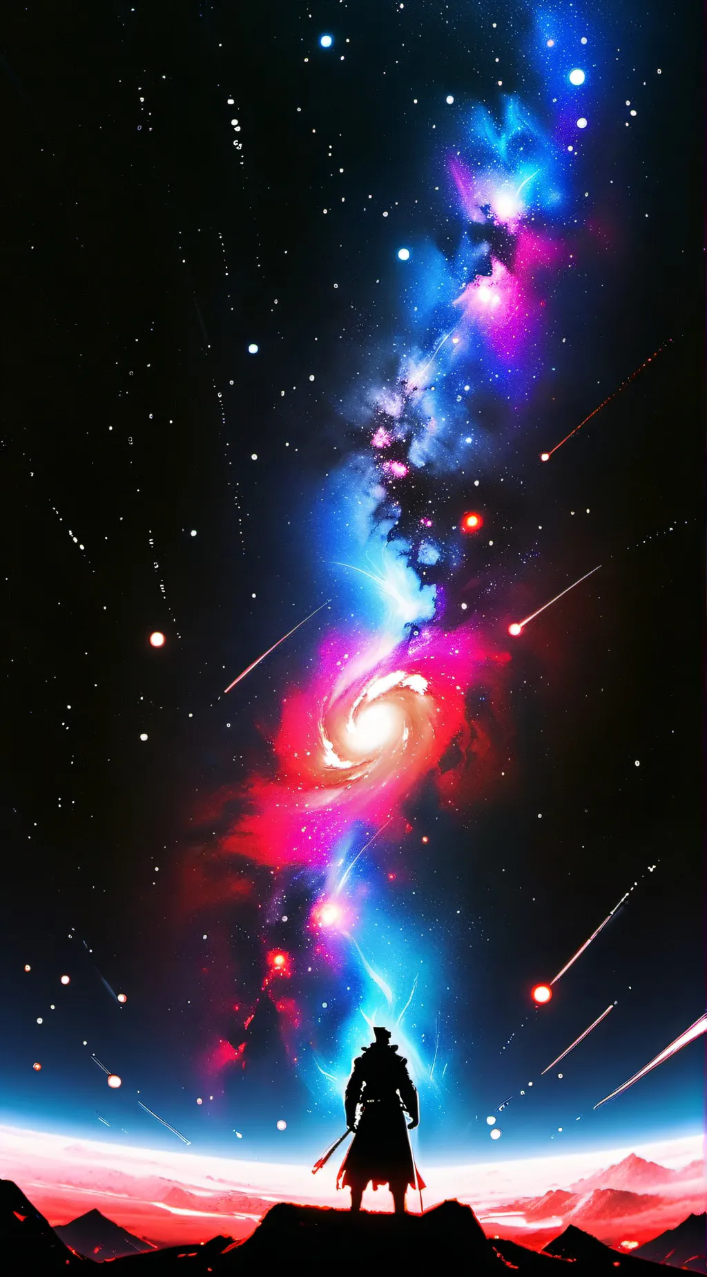 ai character: -Galaxy 16- background