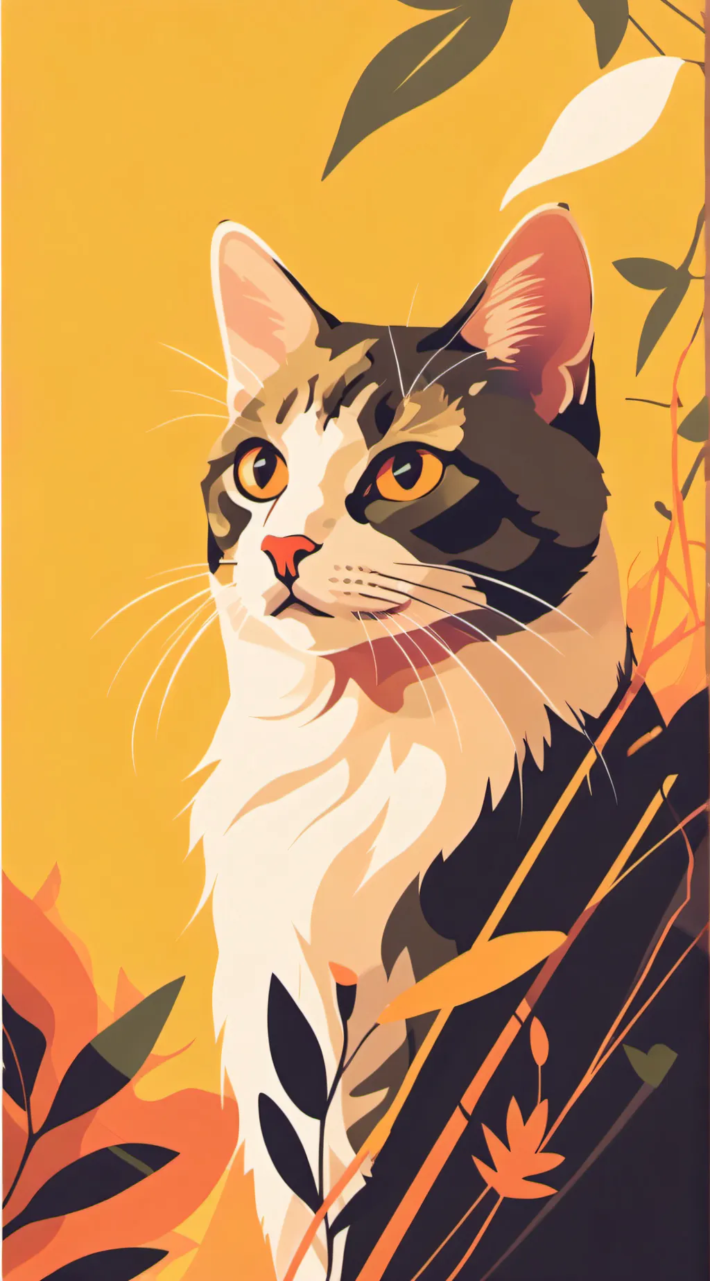 ai character: Cats breeding background