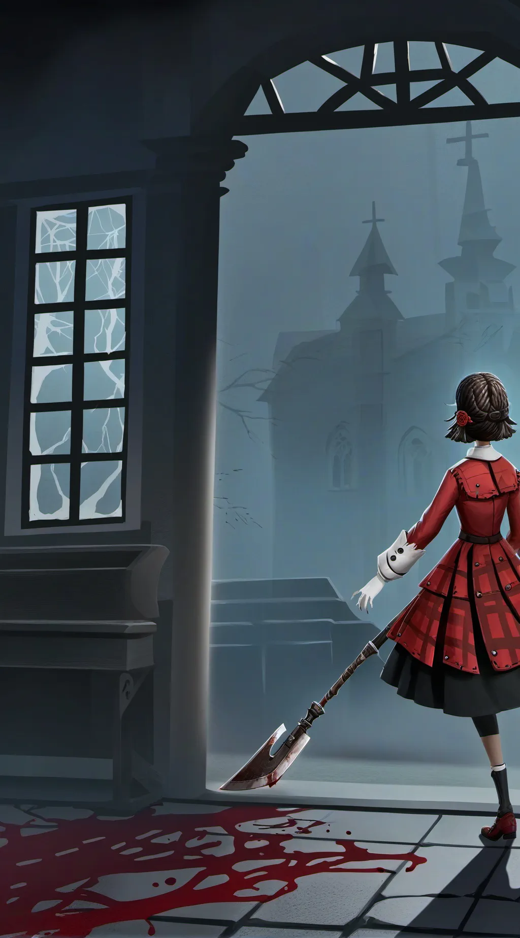 ai character: FNF X FPE background