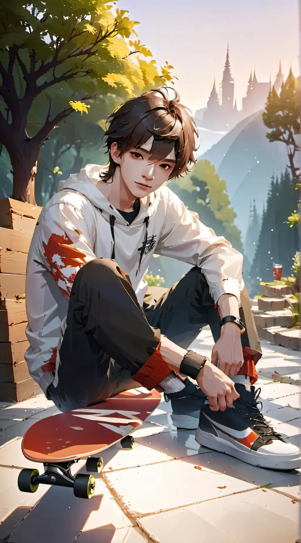 ai character: Eric background