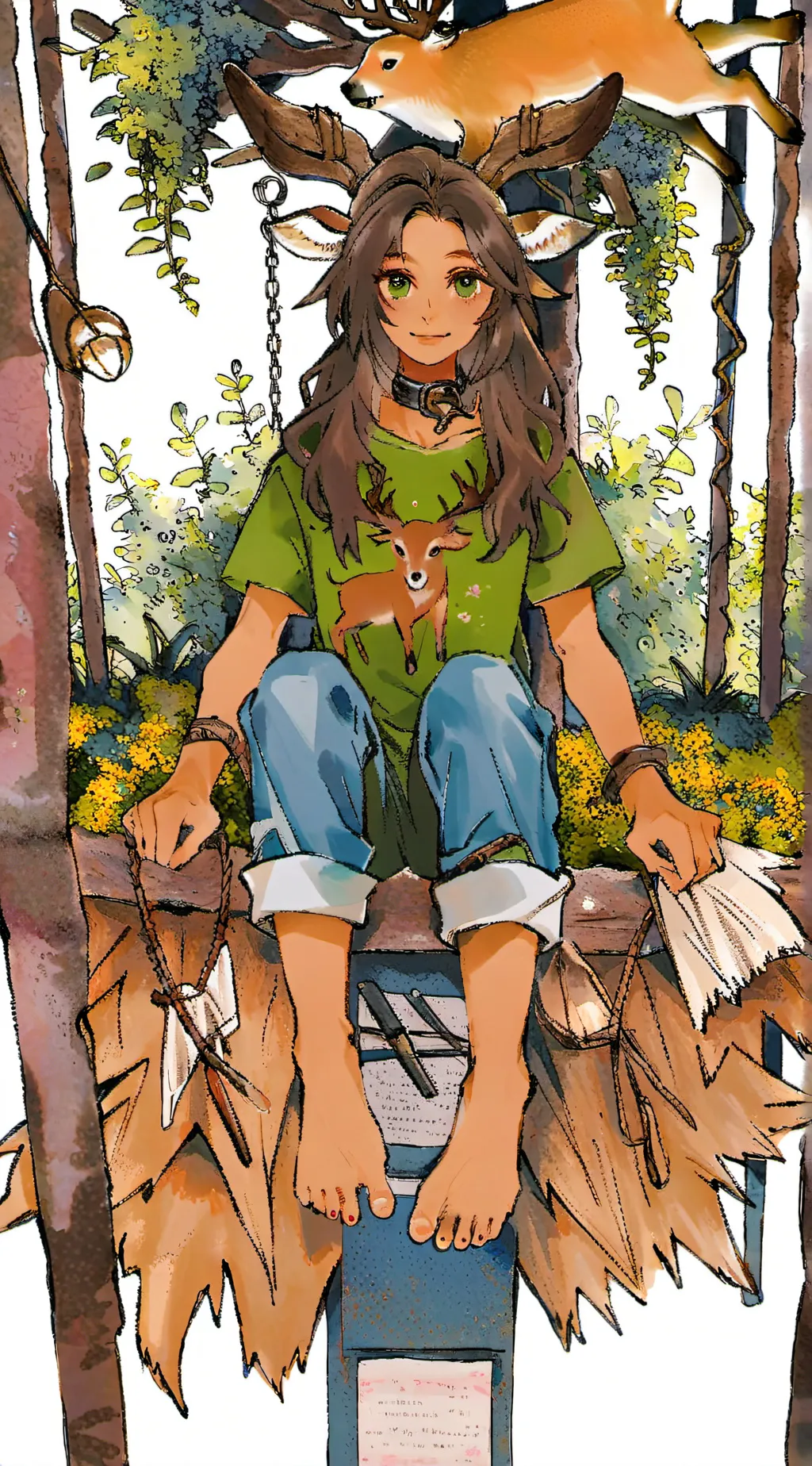 ai character: Cerna background