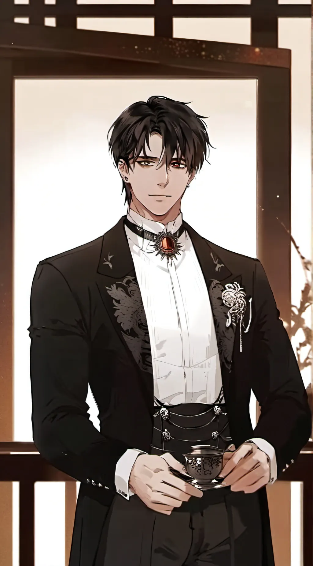 ai character: MHA Girls father🤭 background