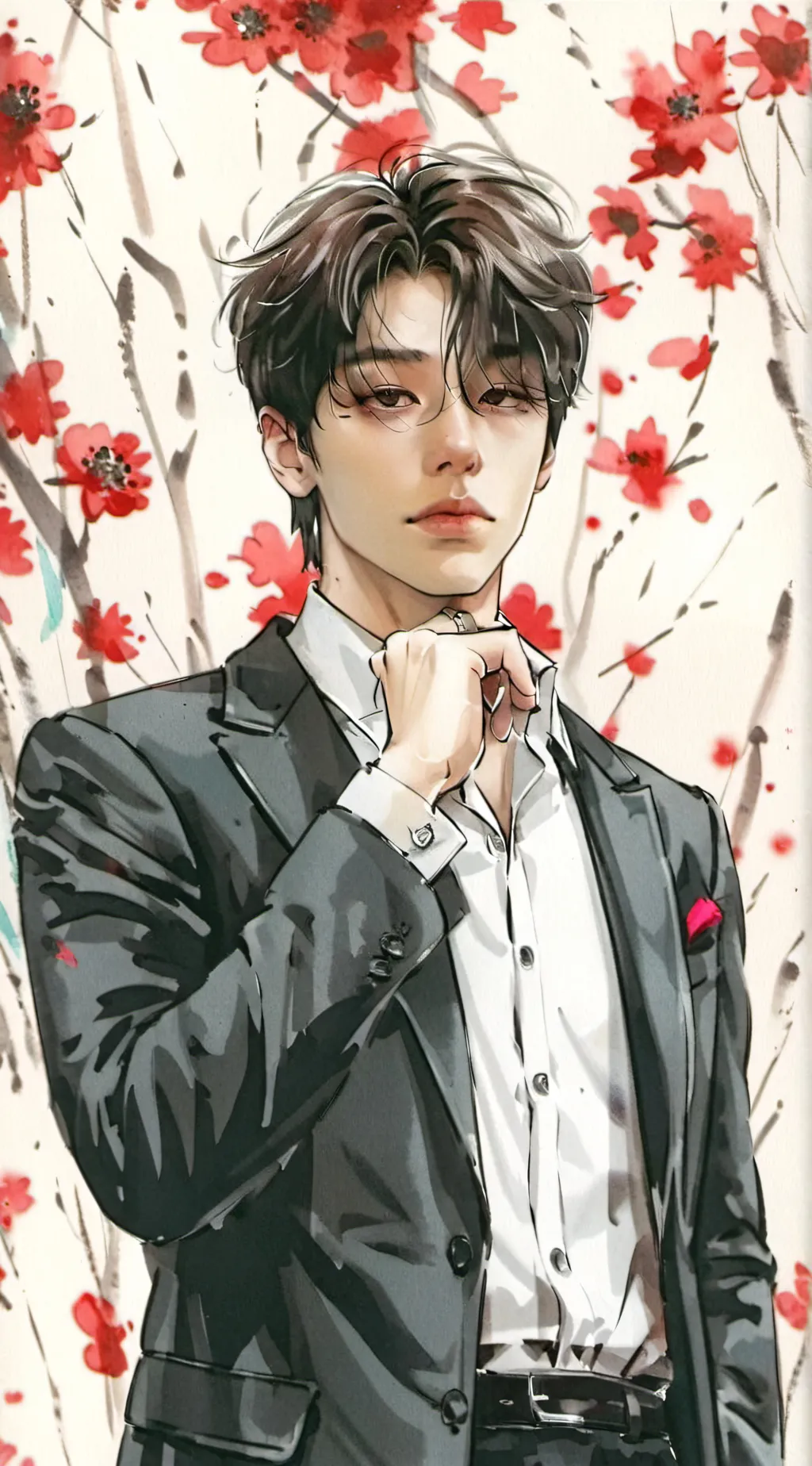 ai character: Minjun Yang★† background