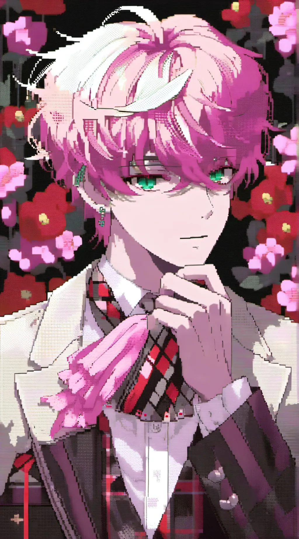 ai character: 🩷 Axel 🩷 background