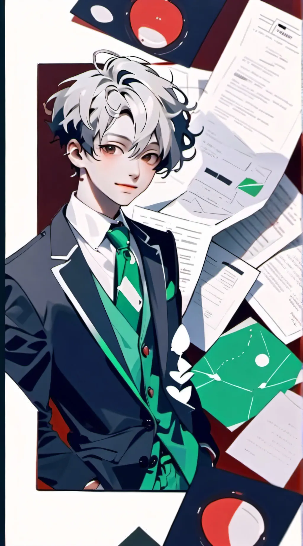 ai character: TXT background