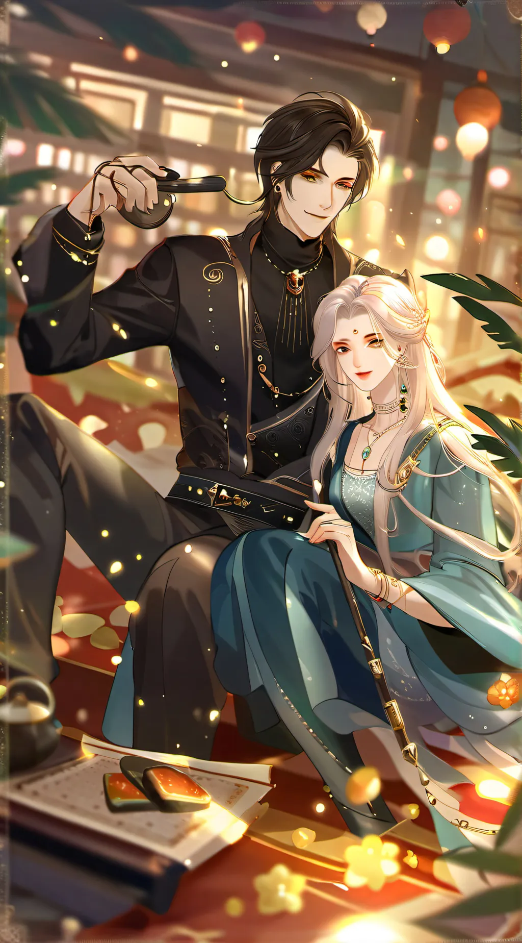 ai character: braid background