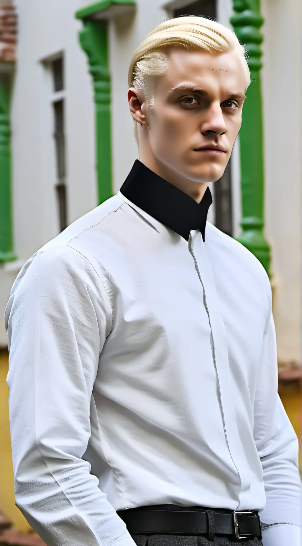 ai character: Draco Malfoy  background