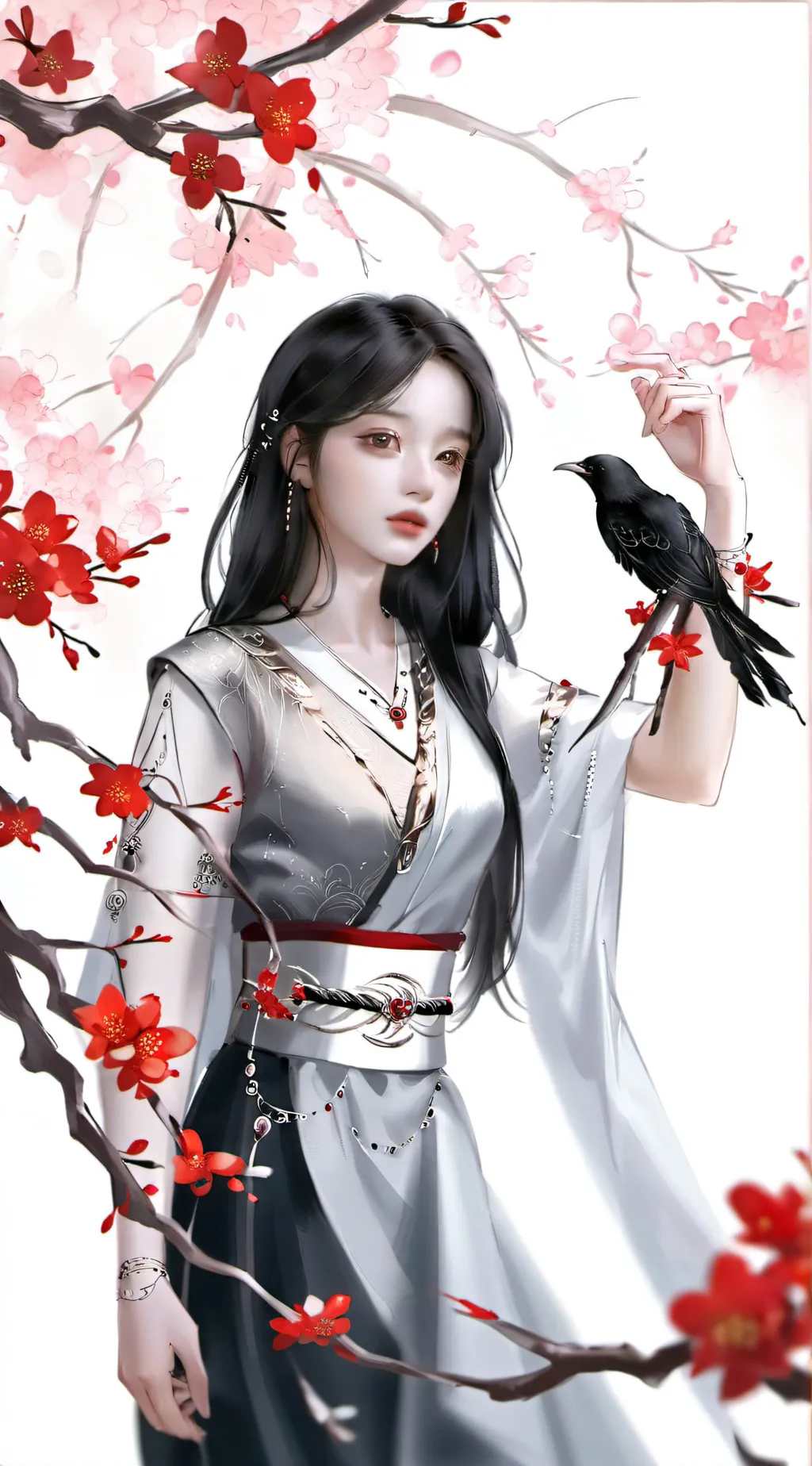 ai character: Park Chaeryeong  background