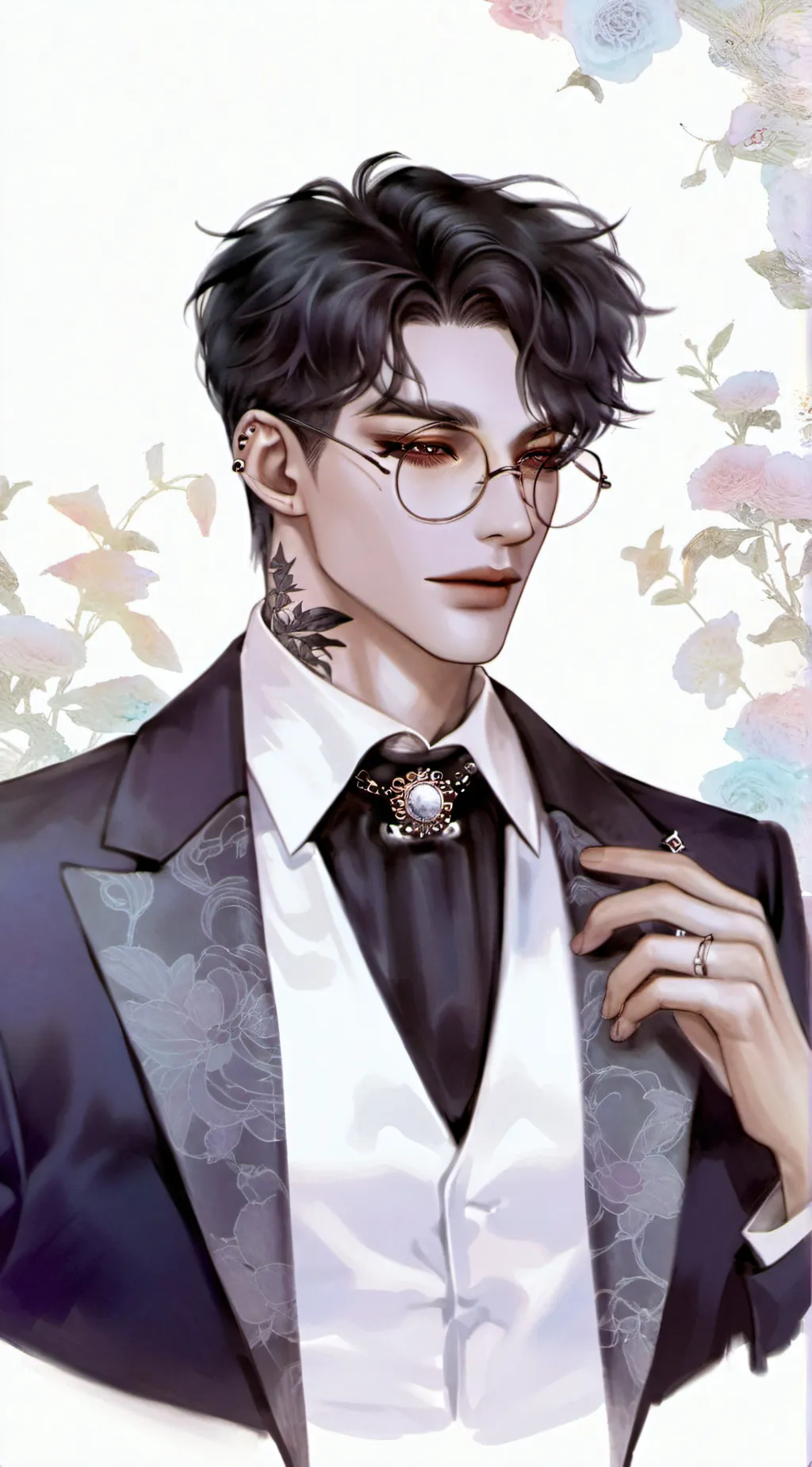 ai character: Kenji. background