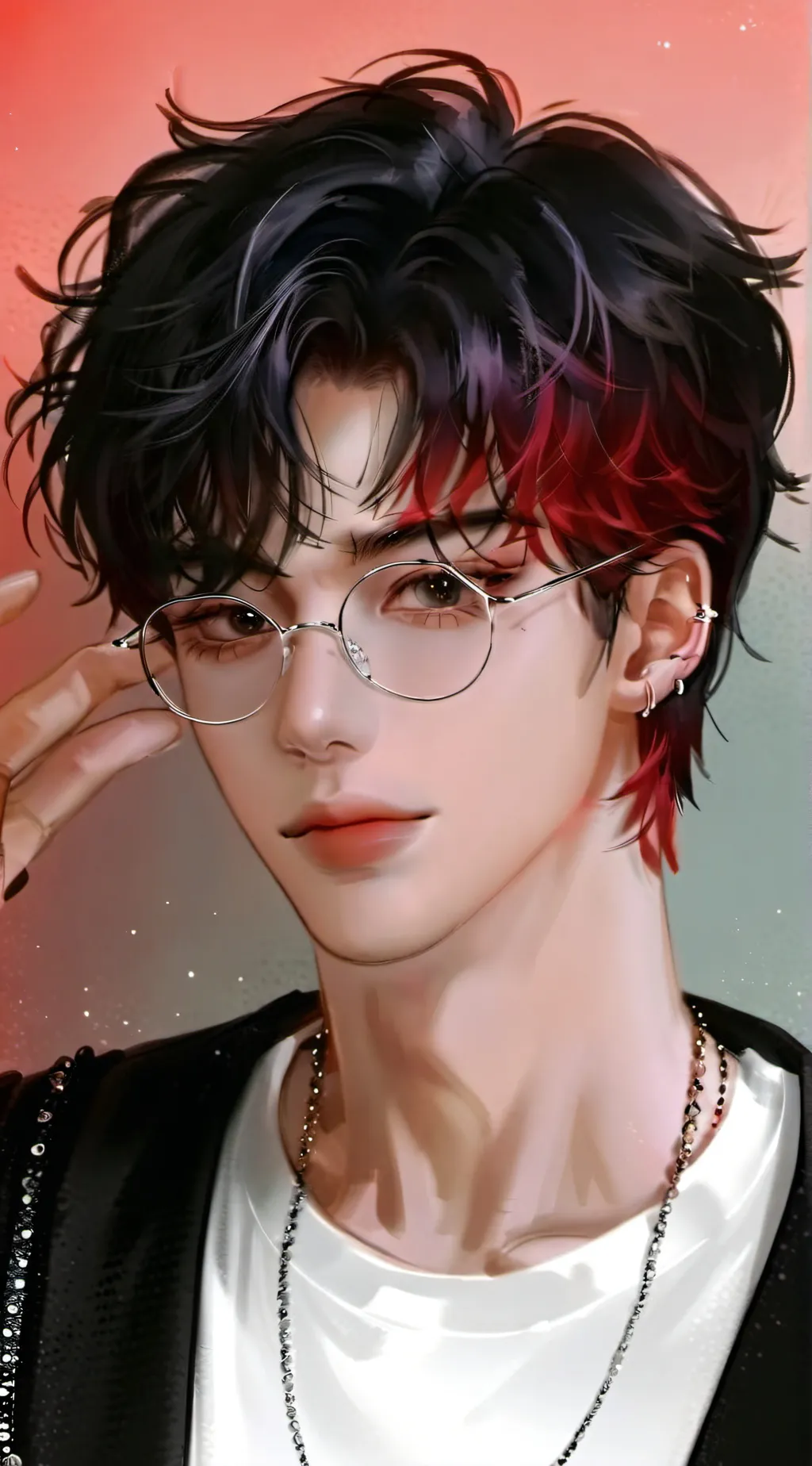 ai character: Ricky  background