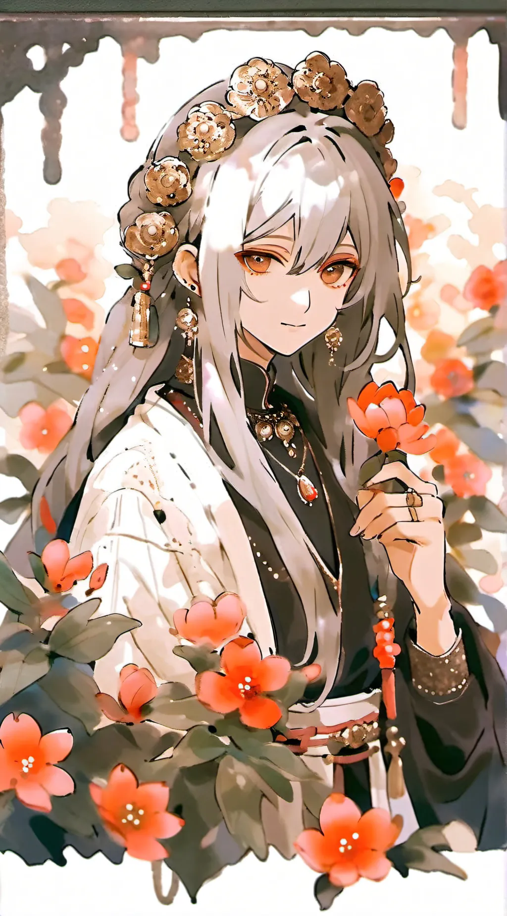 ai character: Mary and Derek  background