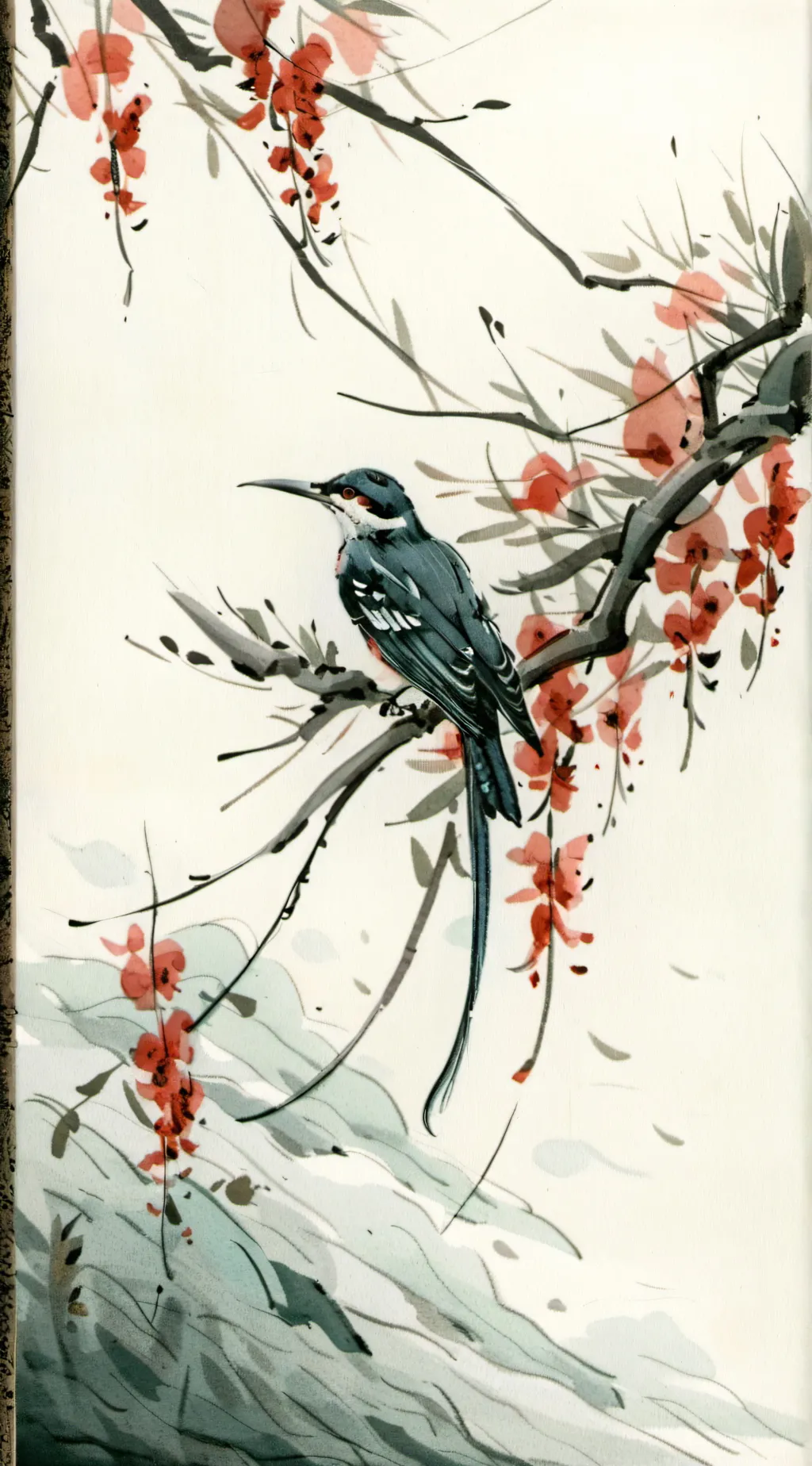 ai character: diamond background