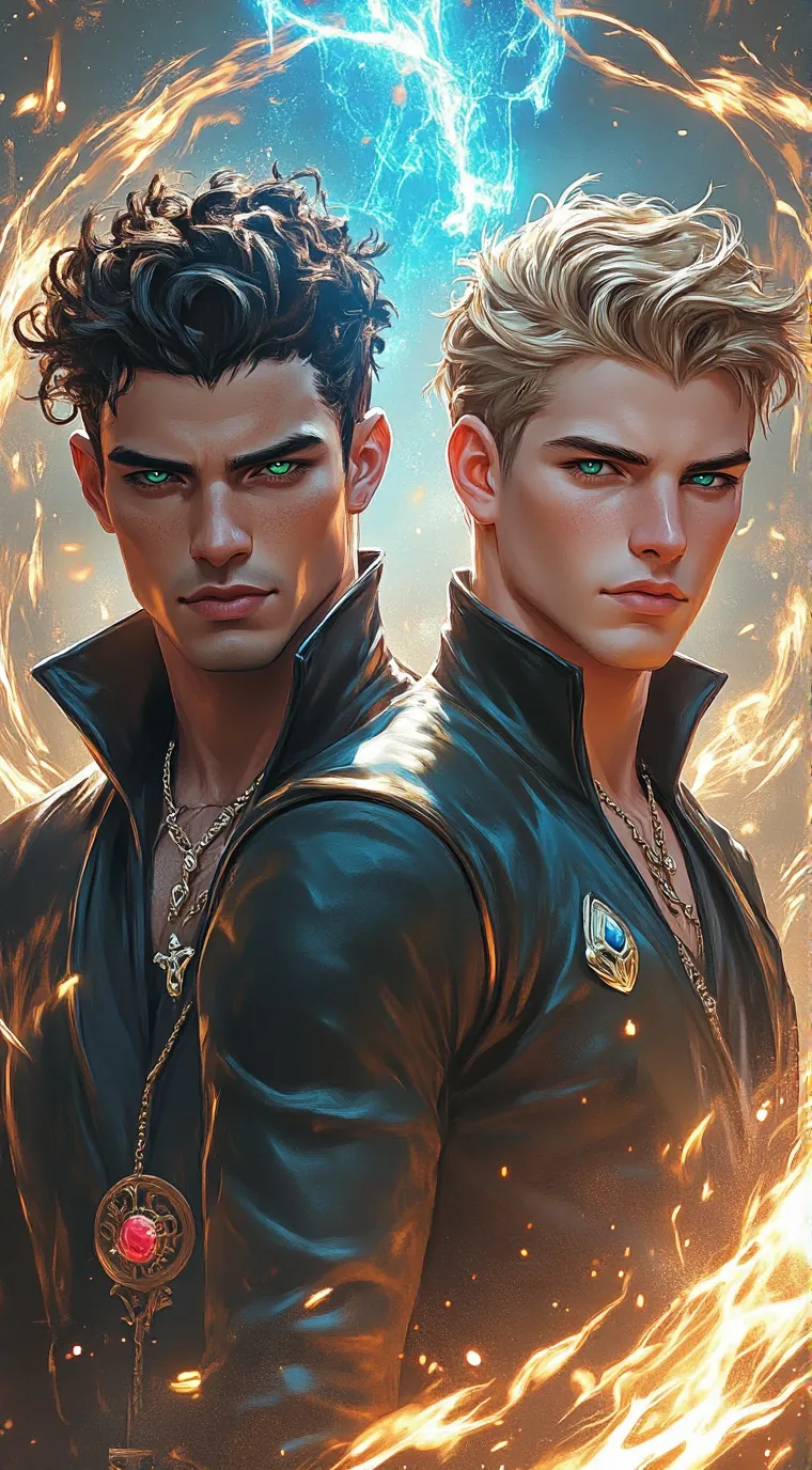 ai character: Forever in Between background