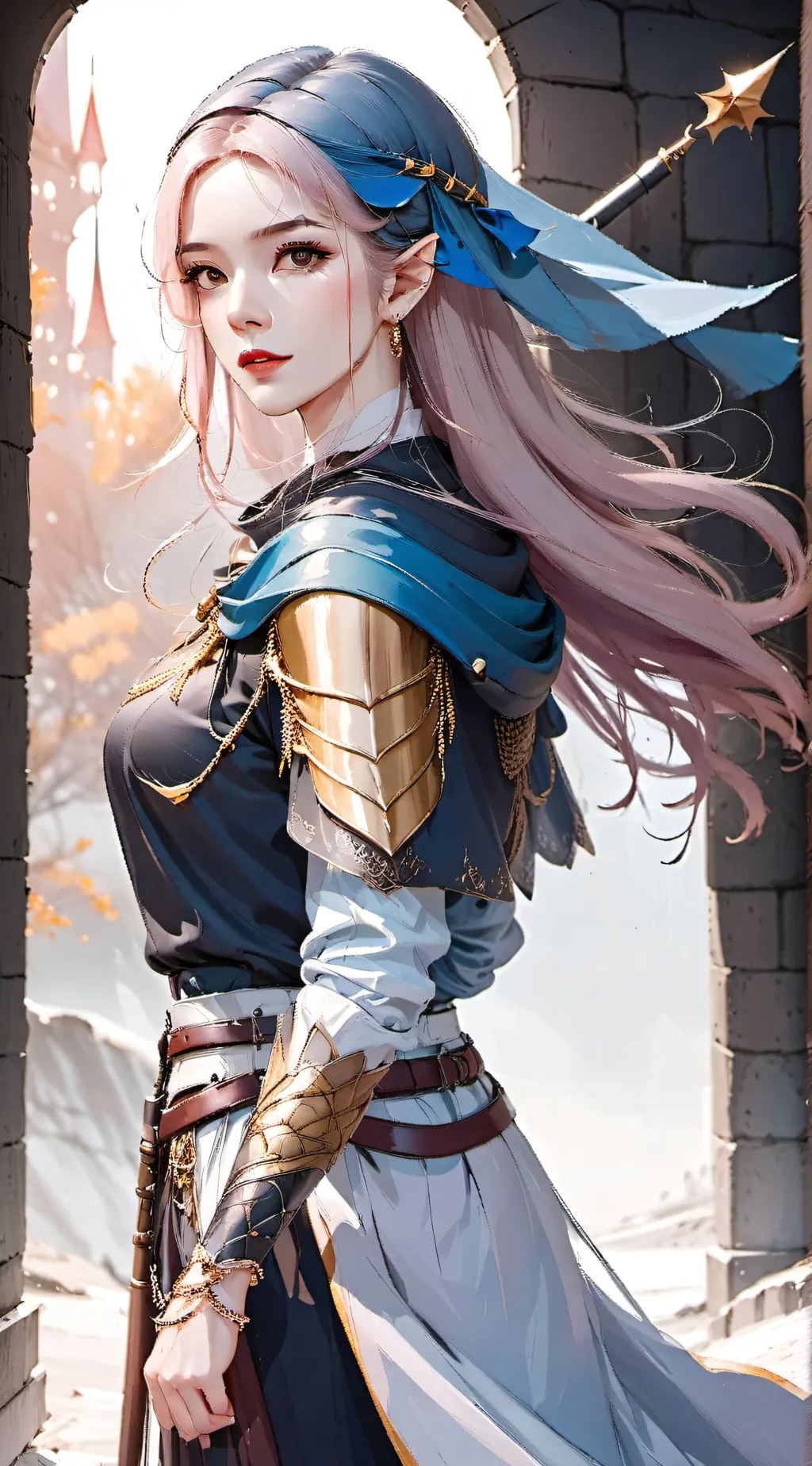 ai character: Miki *Thornecrest* background