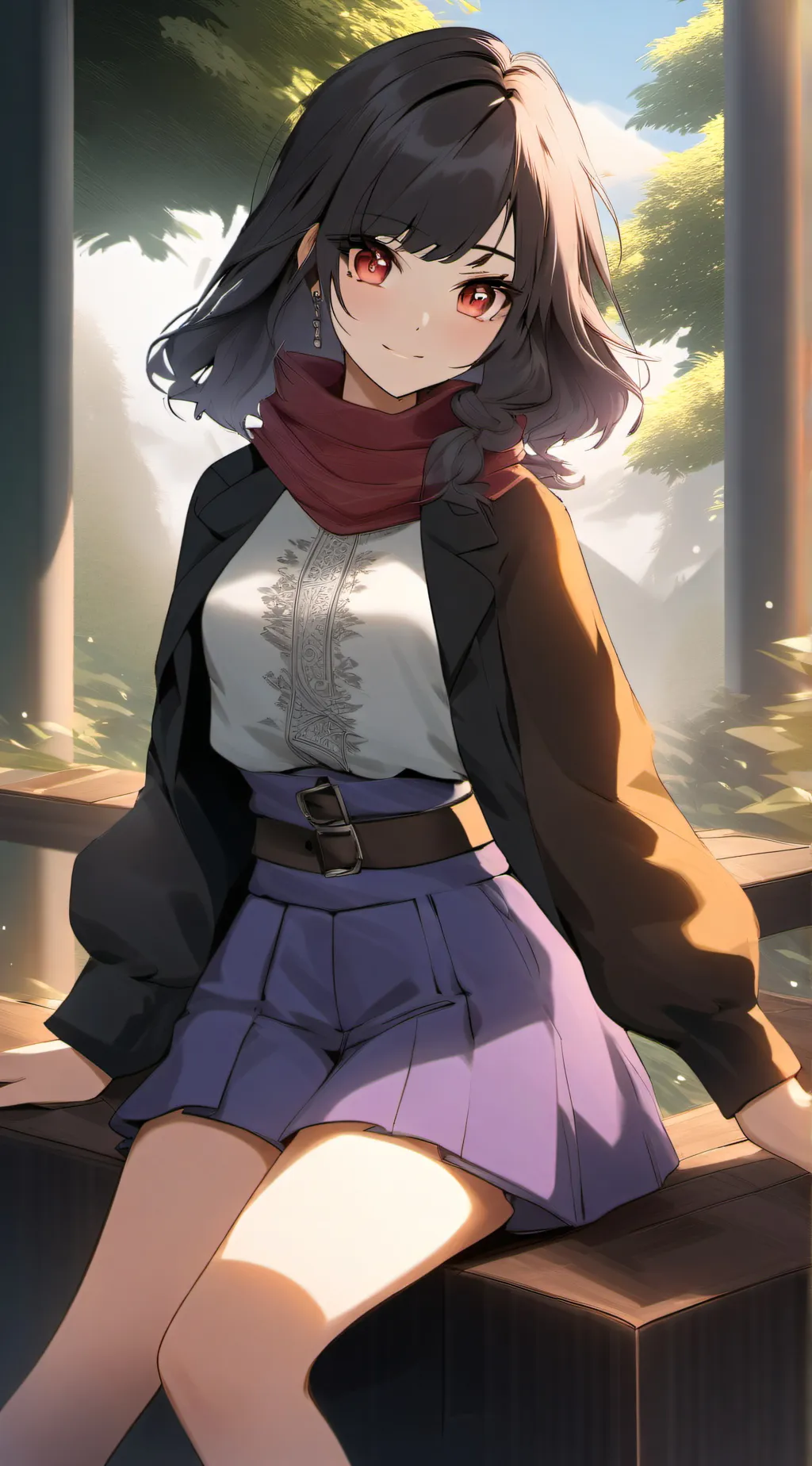 ai character: Alicia  background