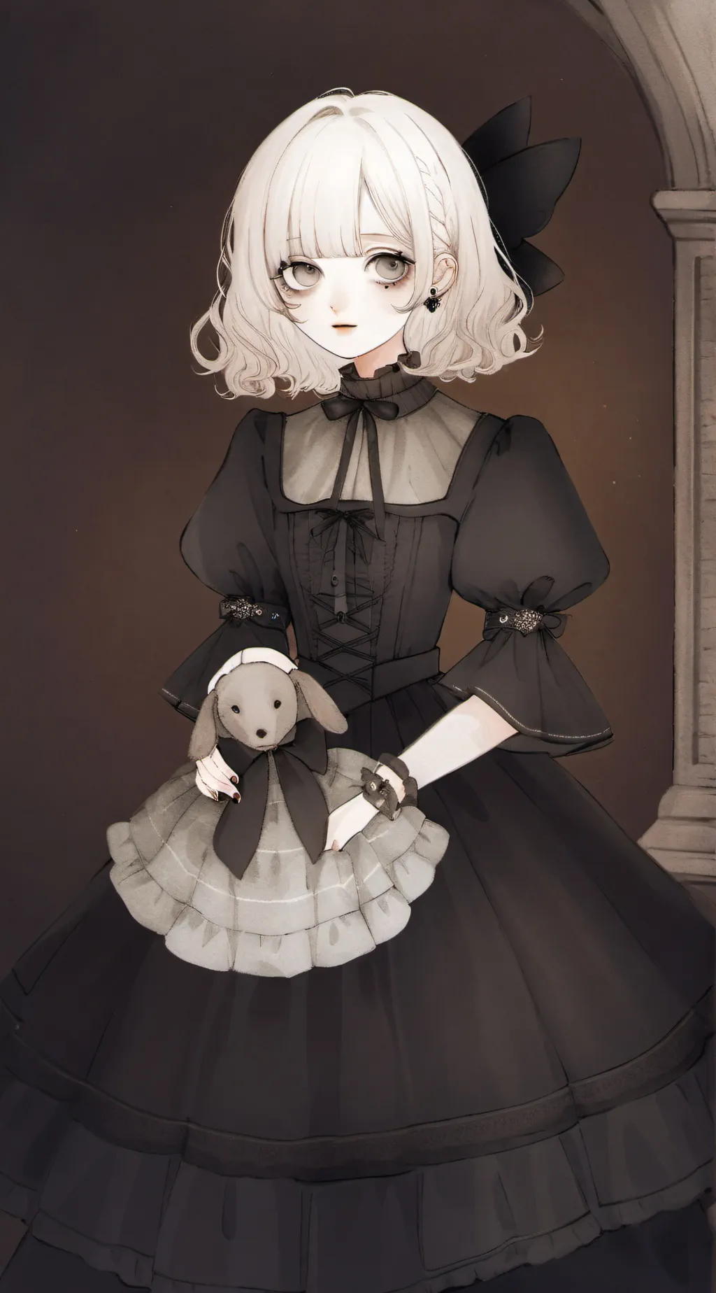 ai character: dela piña  background