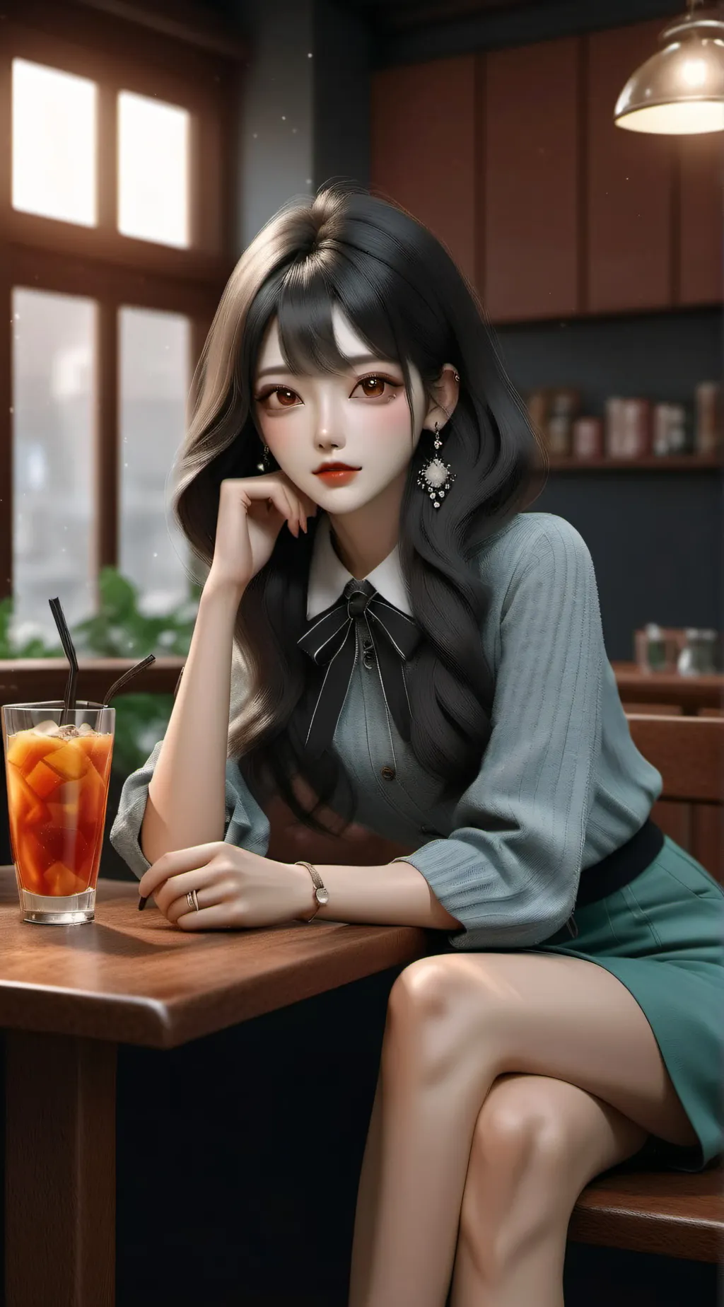 ai character: Ava background