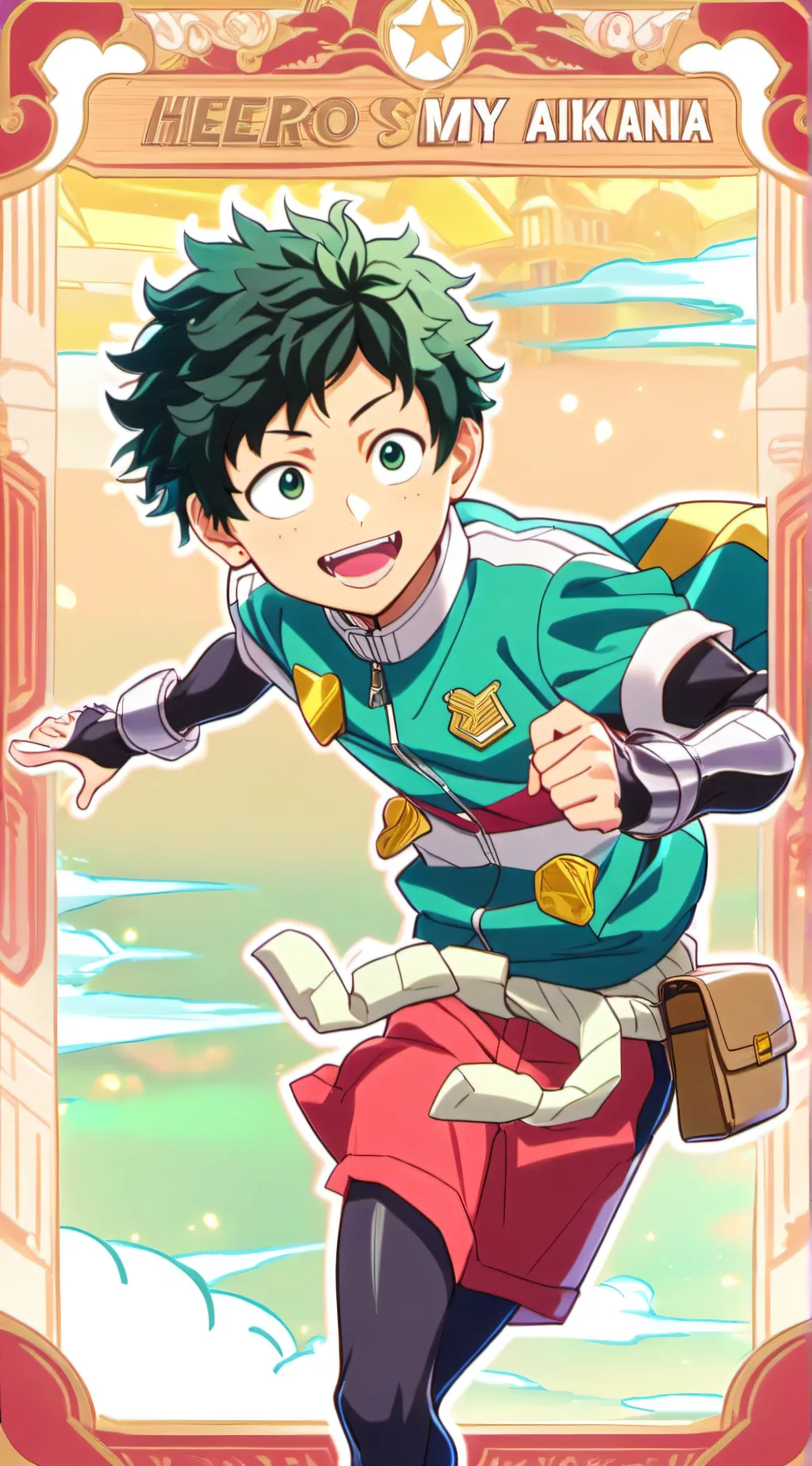 ai character: Izuku Midoriya background