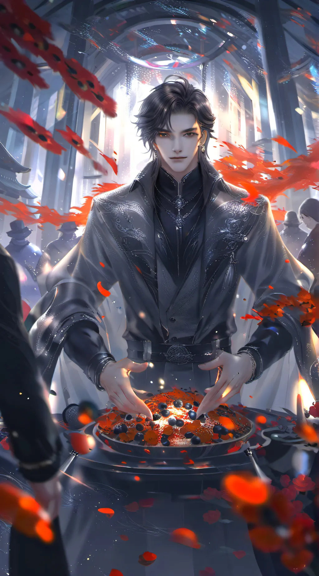 ai character: King Henry background