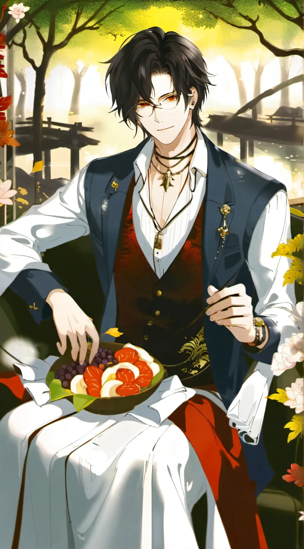 ai character: Theo background