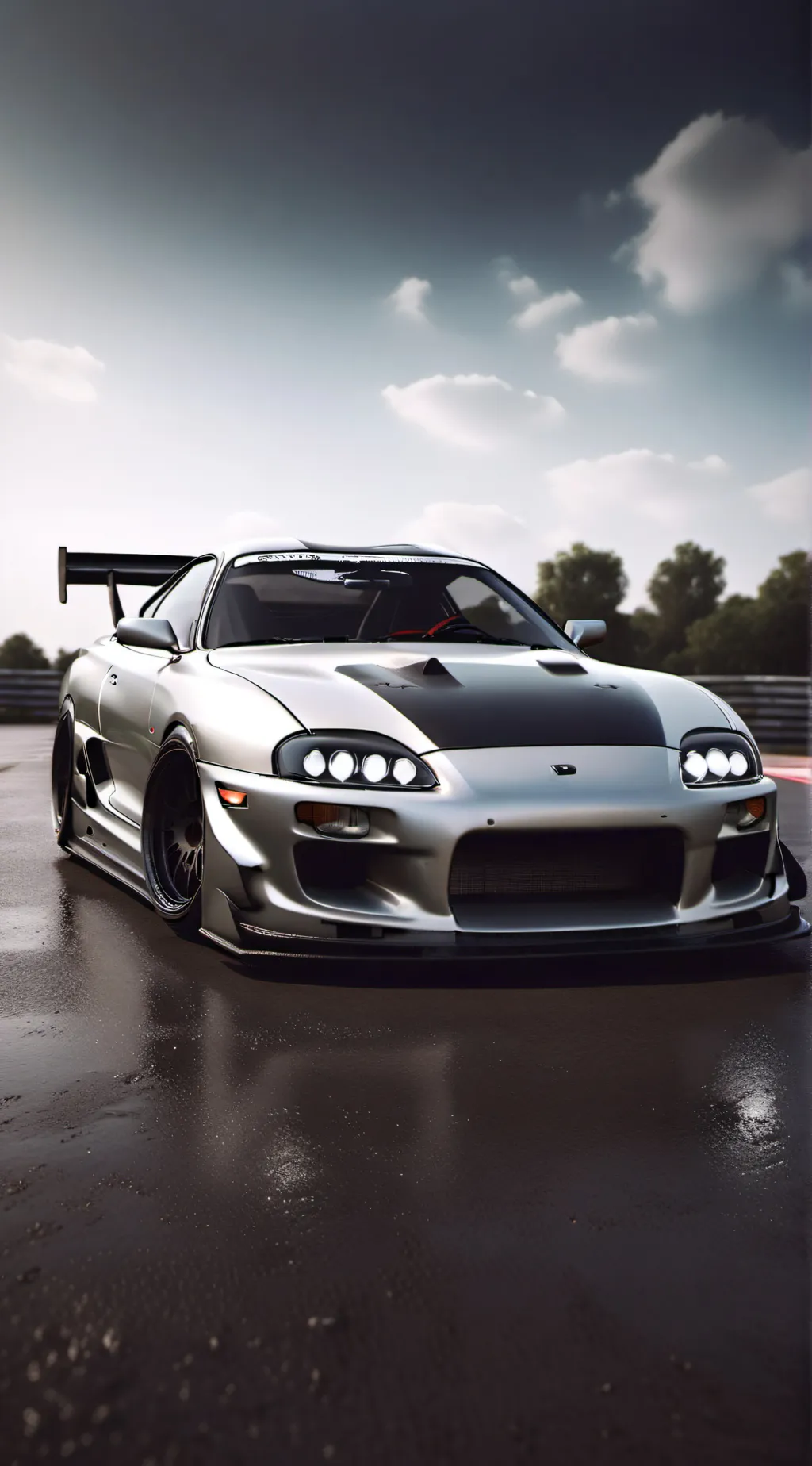 ai character: Supra mk4 background