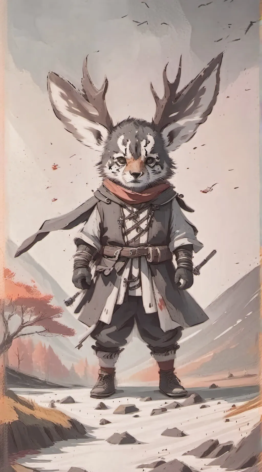 ai character: Slender man !!!!!! background