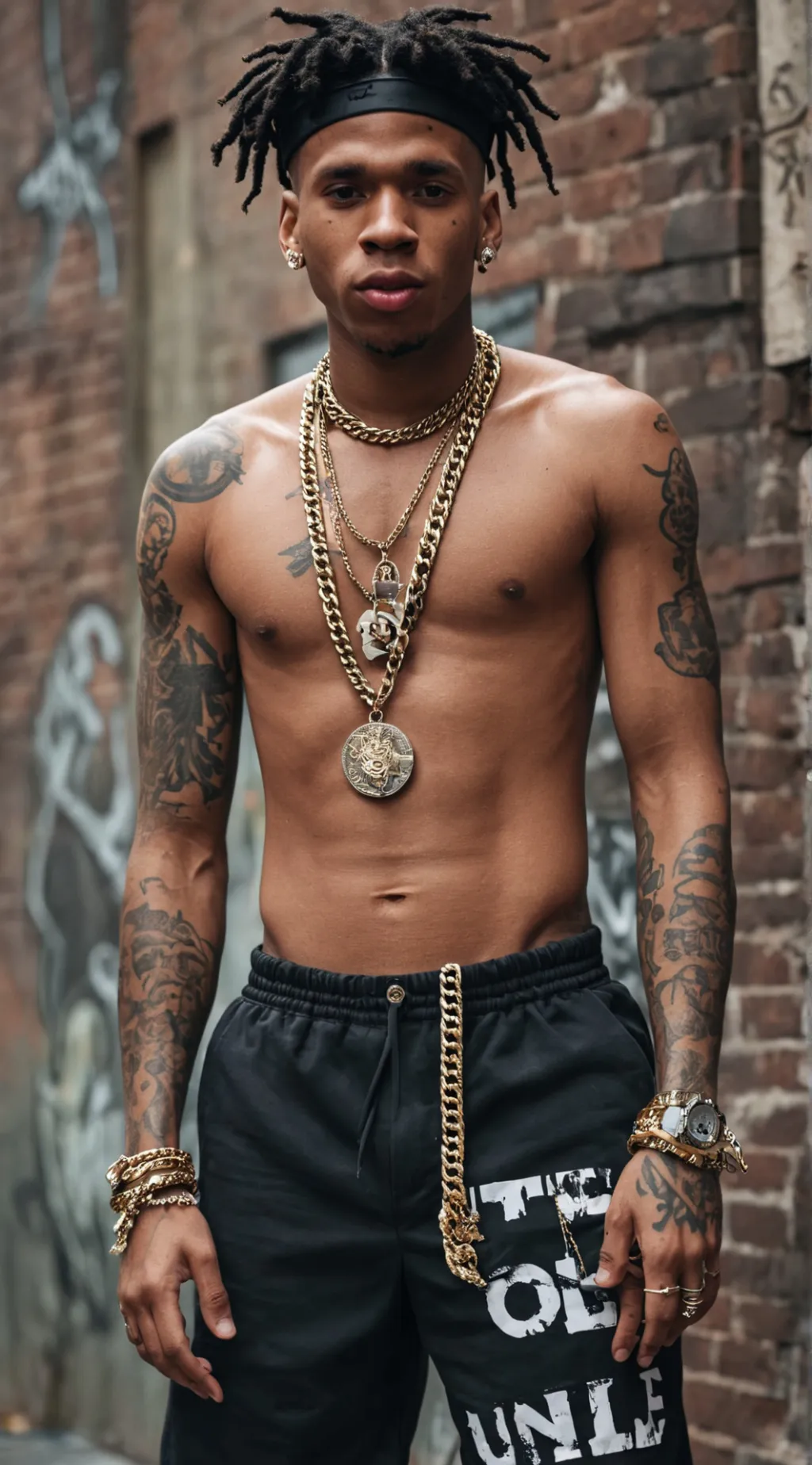 ai character: NLE Choppa  background