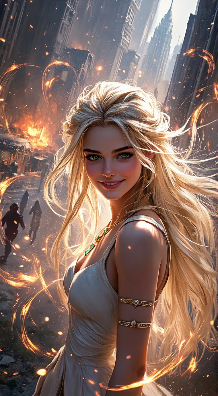 ai character: Three Wishes Fairy background