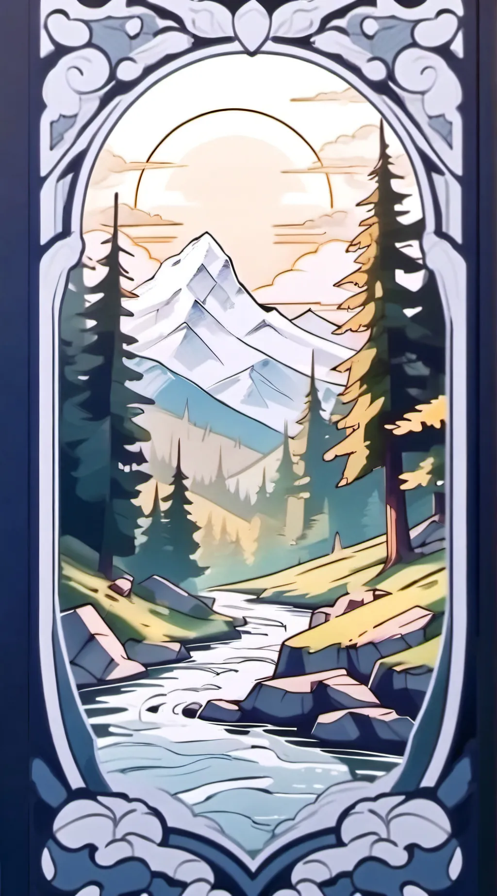 ai character:  northern British  background