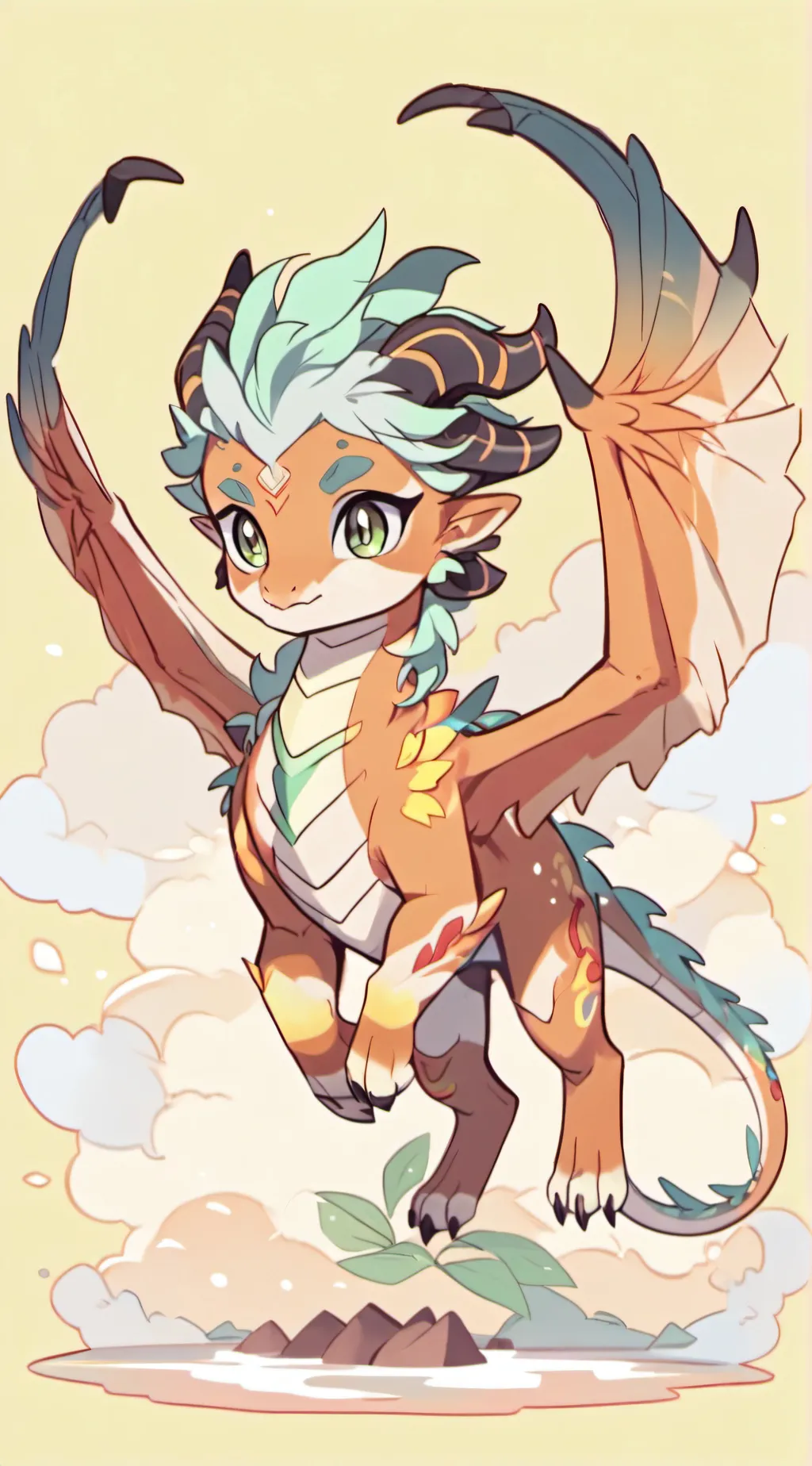 ai character: wings of fire background