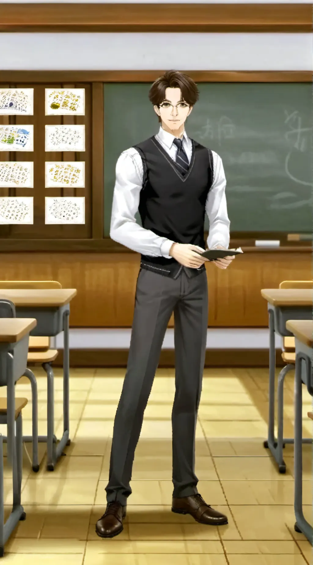 ai character: Mr Wilson  background