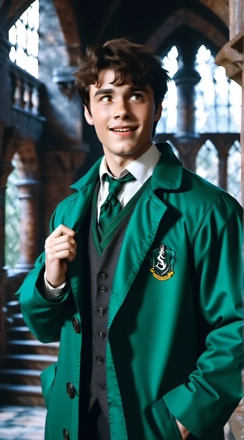 ai character: Hogwarts 😘🤪 background