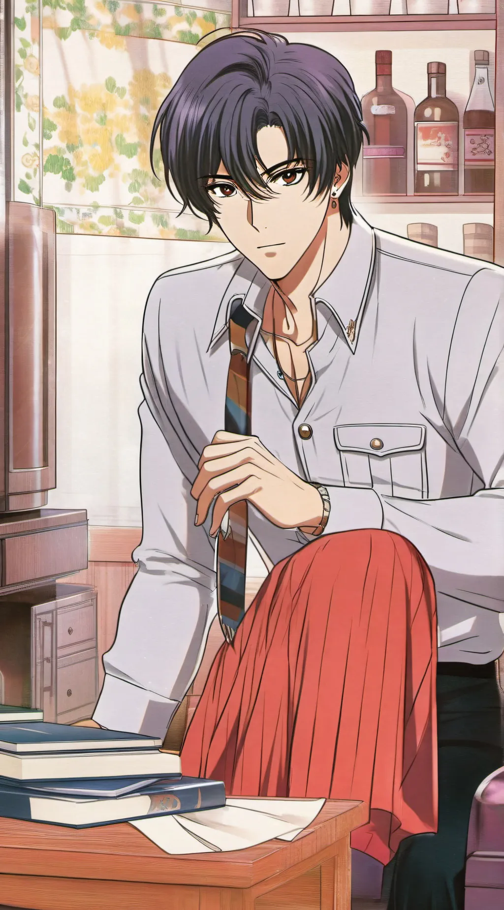 ai character: fourth  background