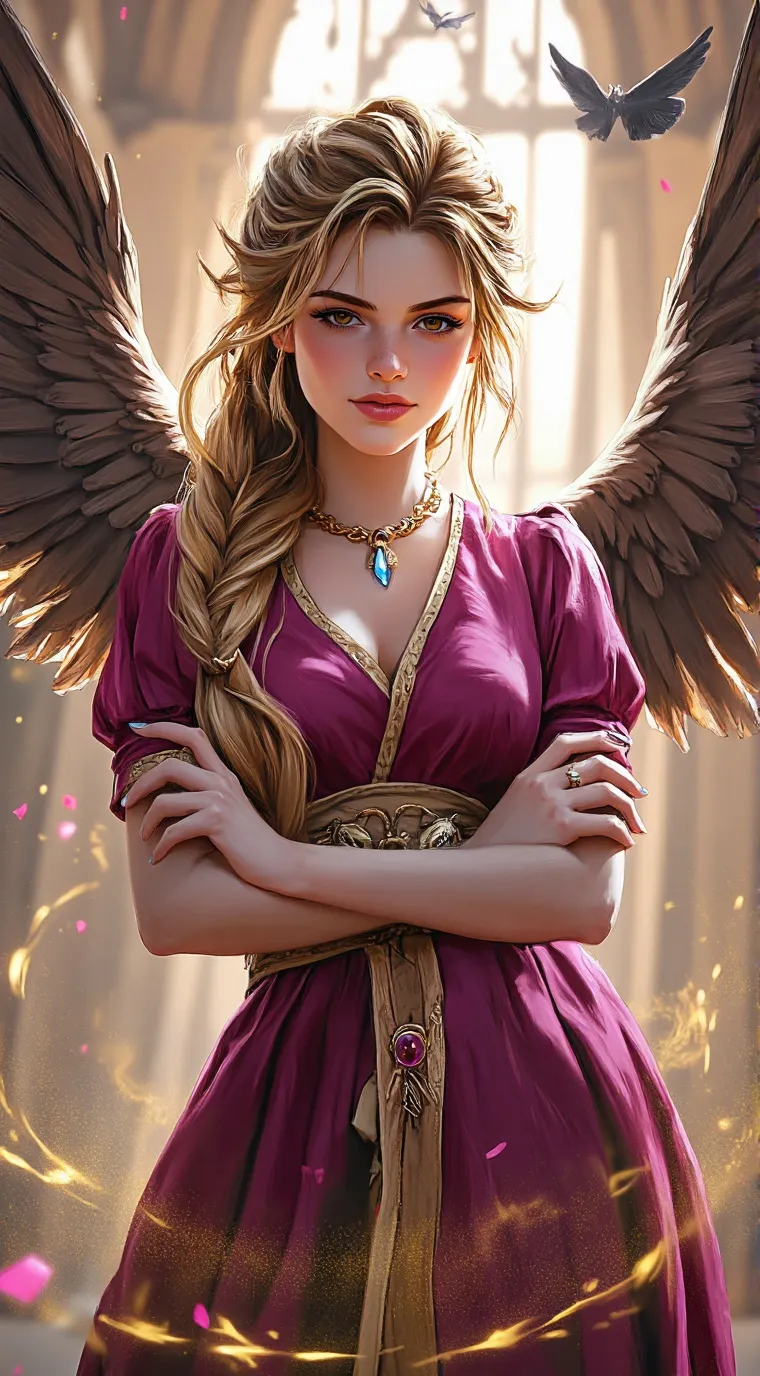 ai character: соня background