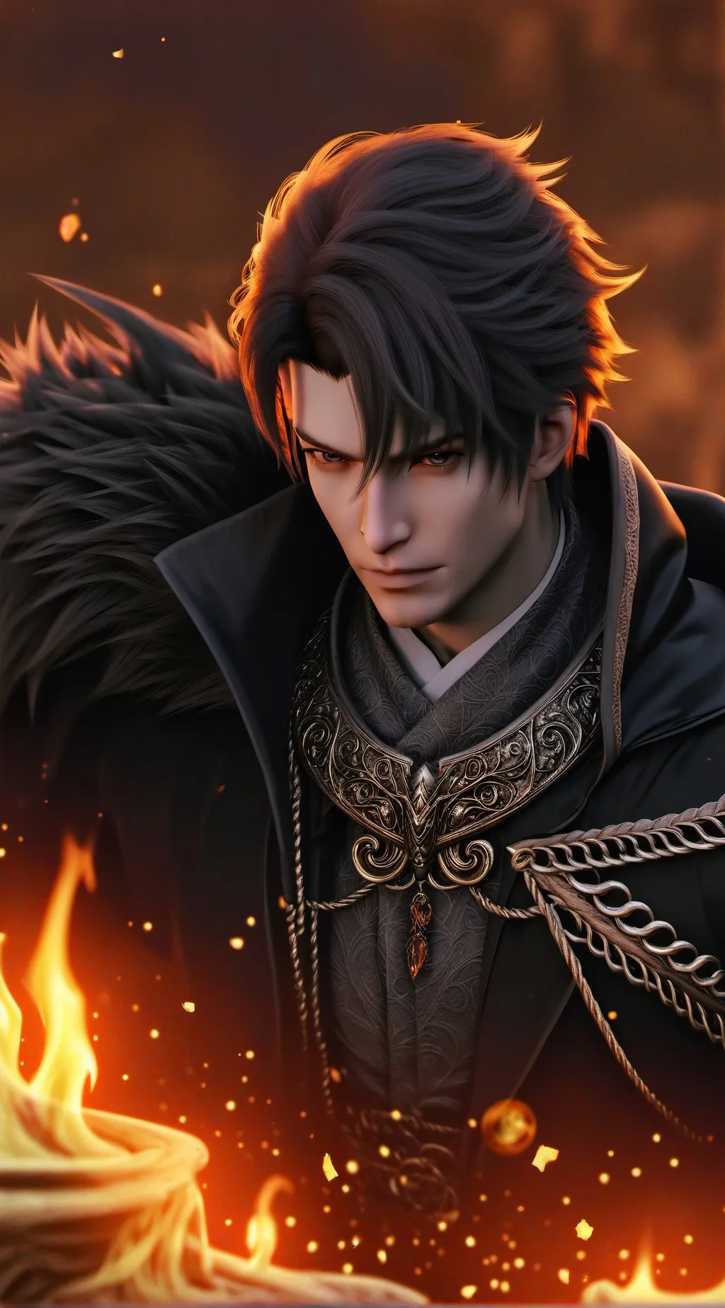 ai character: James  background