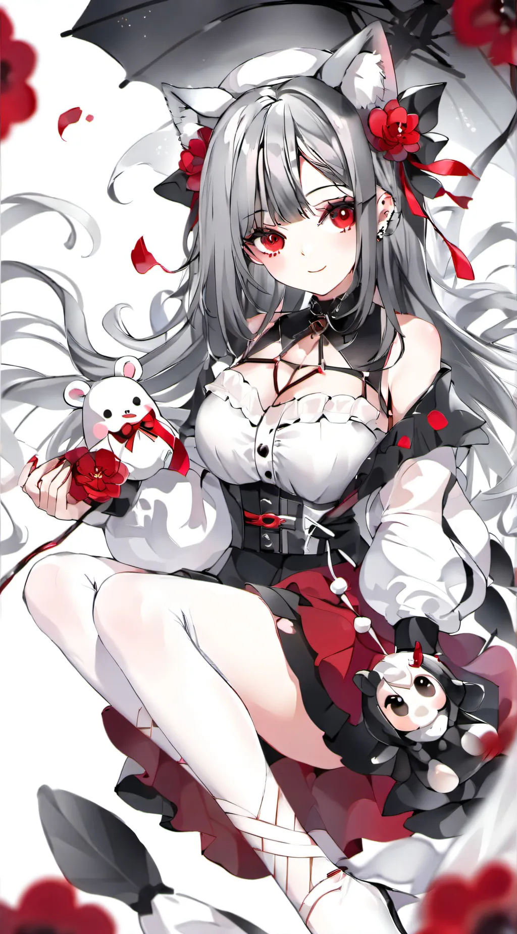 ai character: Luna background